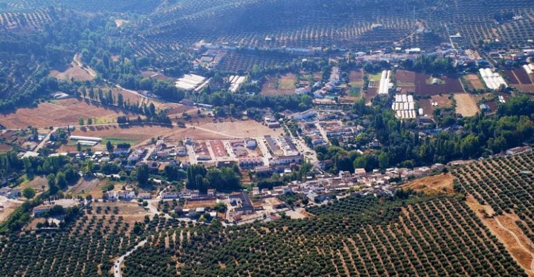 Vista aérea de Mogón.