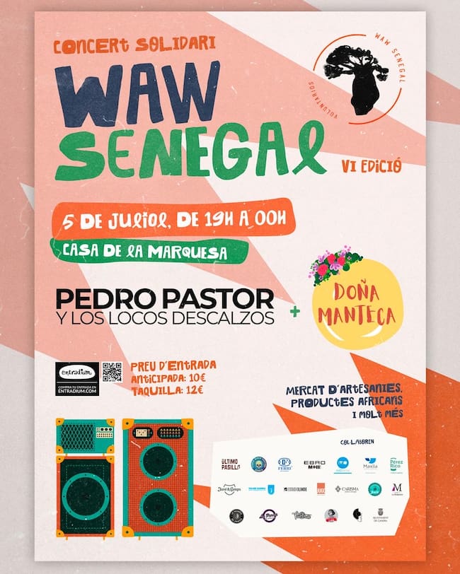 Concierto solidario Waw Senegal
