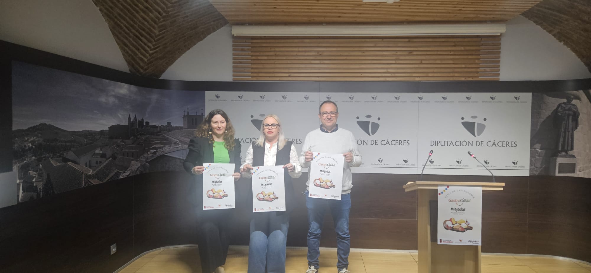 Presentación de GastroGusta, nuevo evento gastronómico en Miajadas