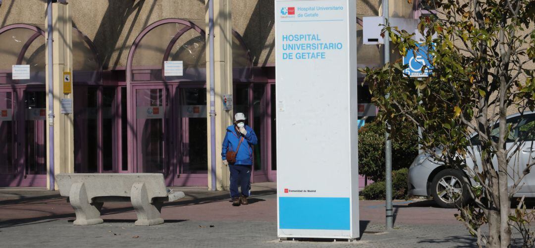 El Hospital de Getafe ha suspendido las visitas en el centro tal y como ya hicieron otros centros en Madrid