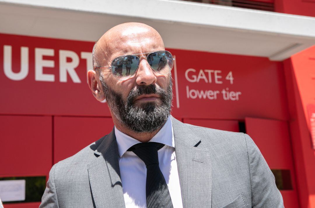 El director general deportivo del Sevilla, Monchi