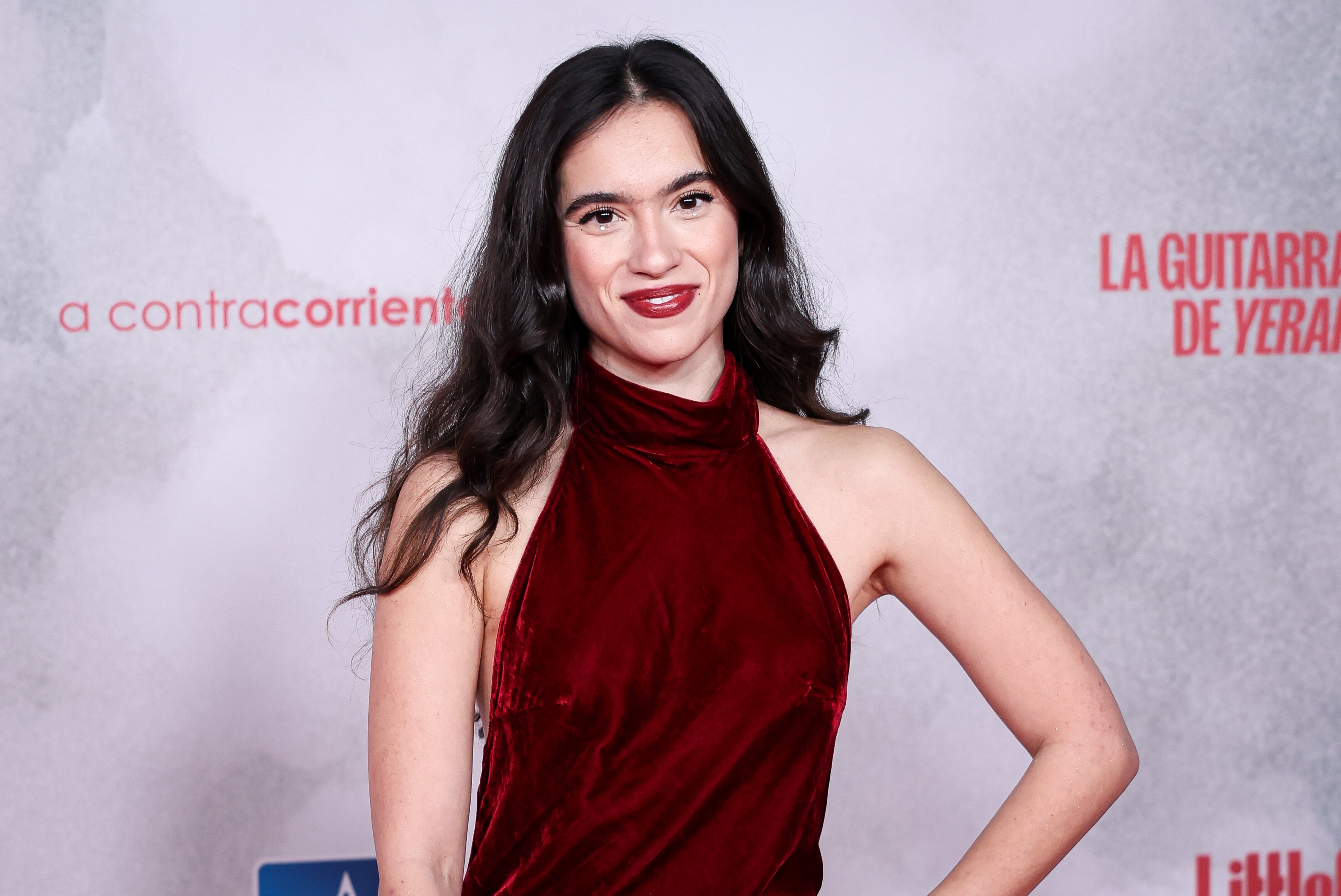 Patricia Fernández acude a un estreno en la Ciudad de la Imagen