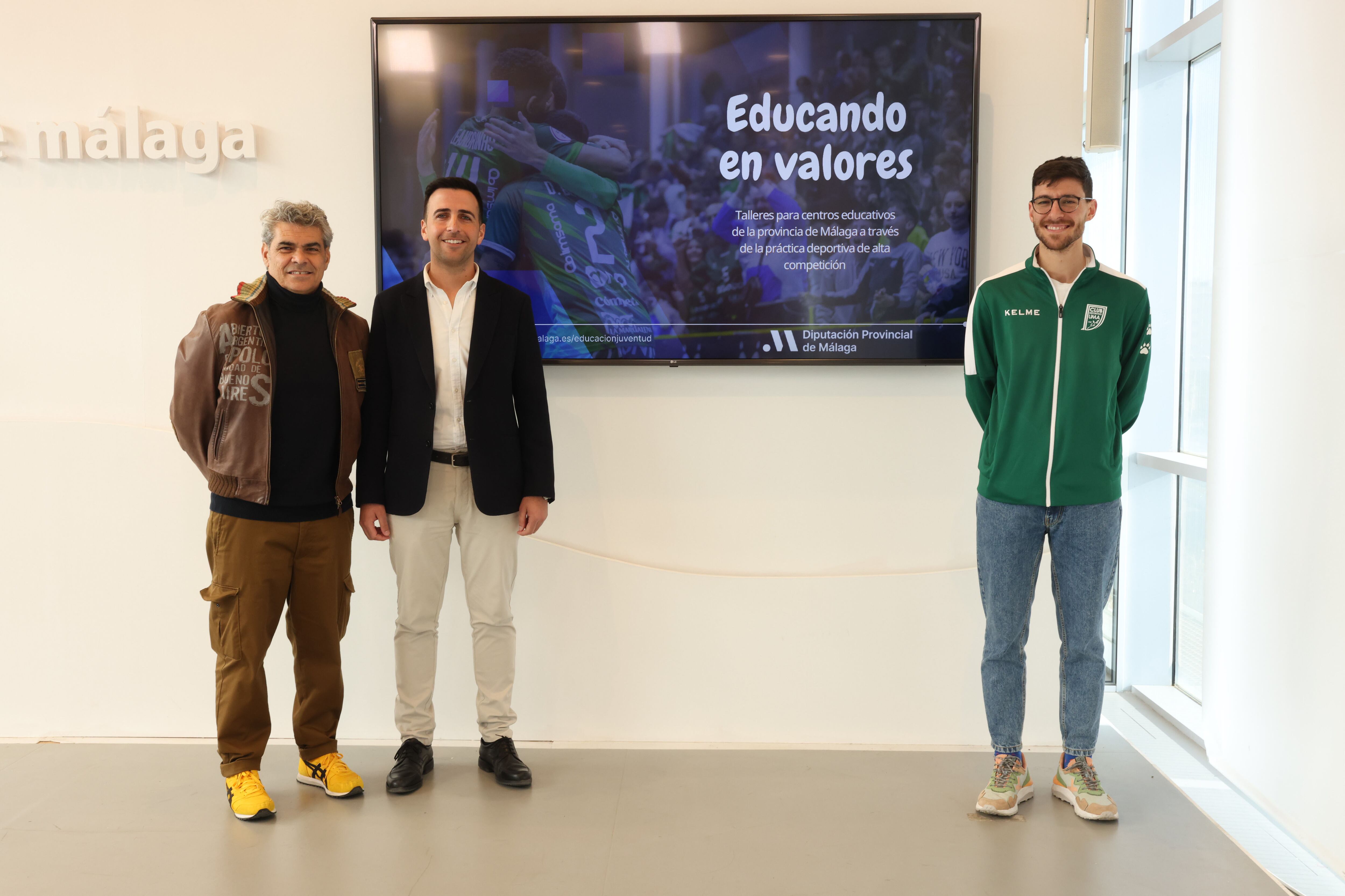 La Diputación y el UMA Antequera de fútbol sala organizan para los jóvenes los talleres Educando Valores