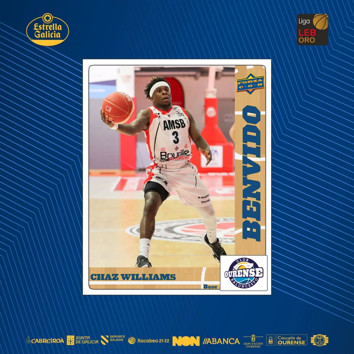 Chaz Williams base con experiencia para el COB