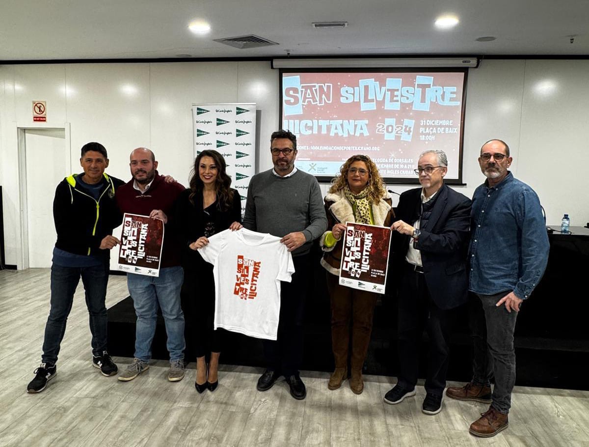 Un momento de la presentación de la prueba en El Corte Inglés Ciudad de Elche