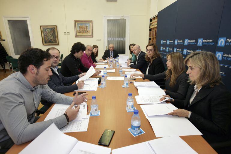 Reunión de la Junta de Gobierno Local de la Diputación Provincial de Palencia