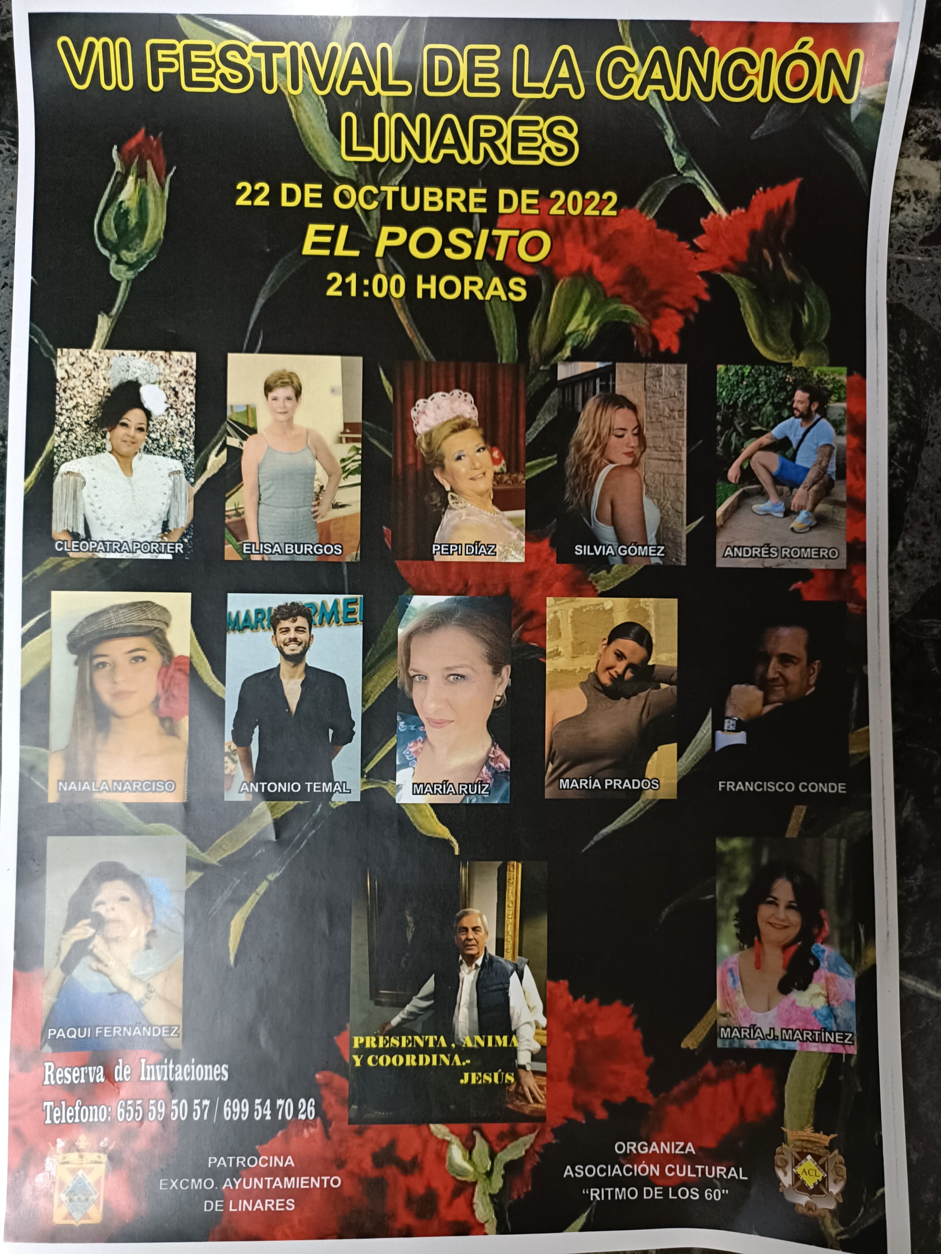 Festival de la Canción. Linares 2022.