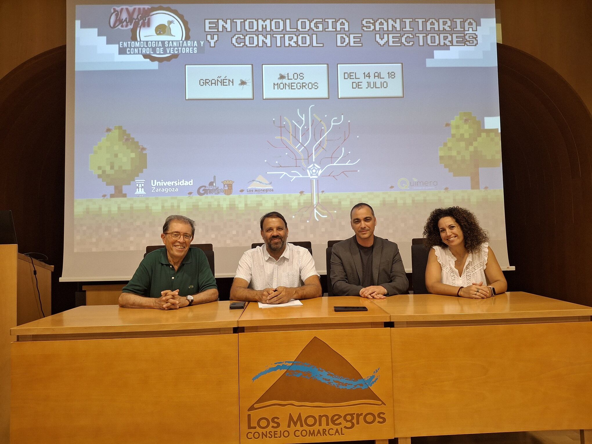 Presentación del curso en Grañén