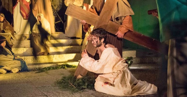 Escena de la Pasión Viviente