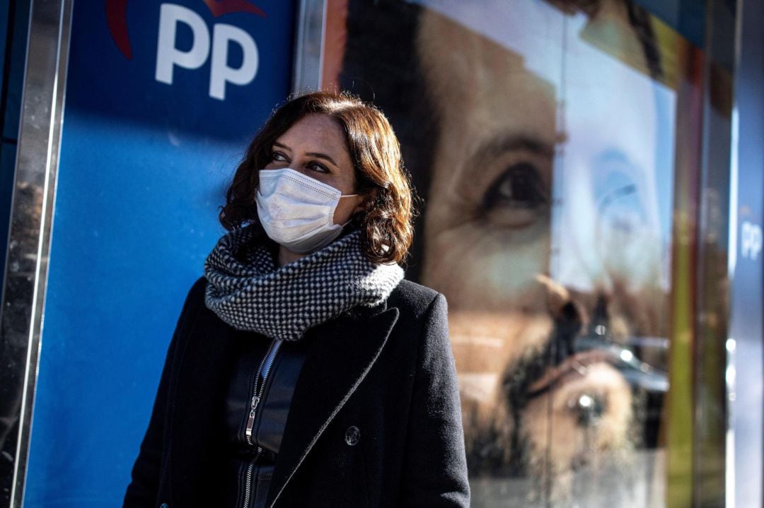 La presidenta de la Comunidad de Madrid, Isabel Díaz Ayuso, en una imagen de archivo en Toledo