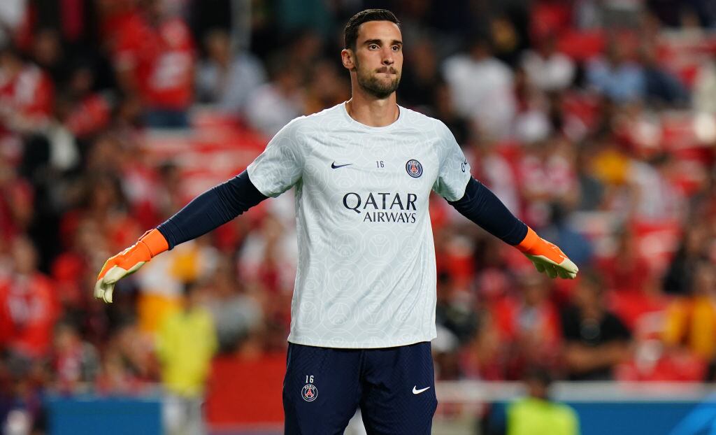 Sergio Rico en una fotografía de archivo con el PSG.