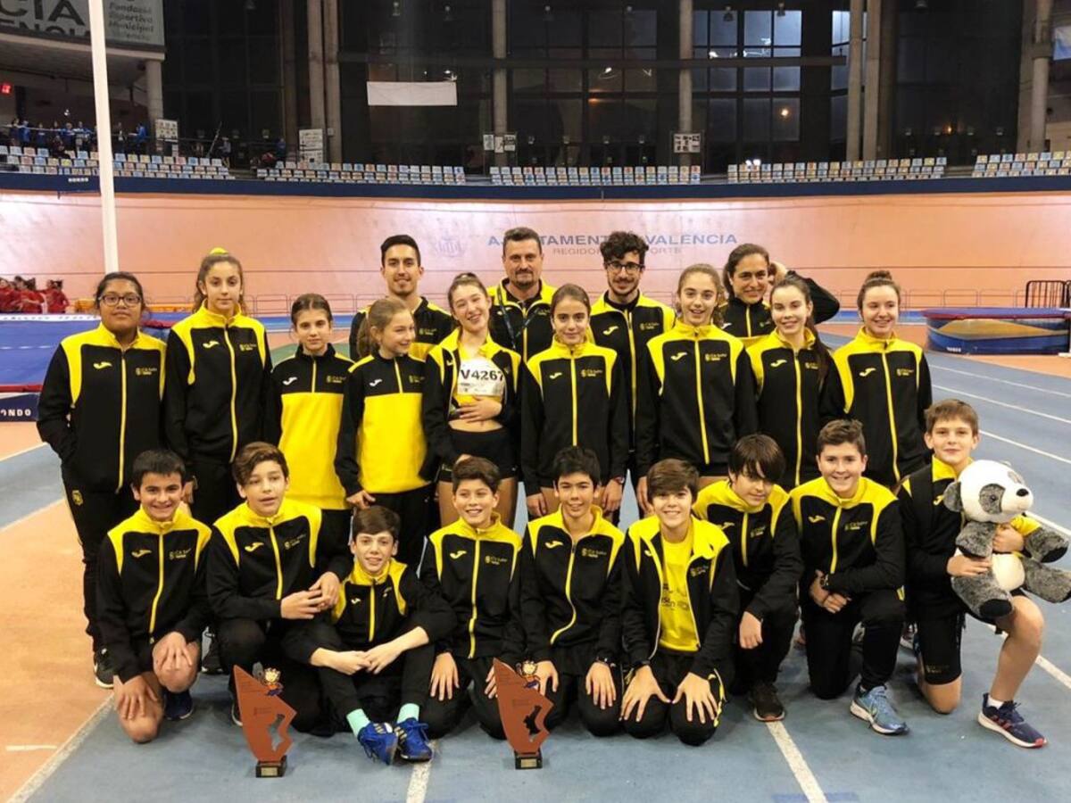 El CA Safor Teika cerró la temporada invernal con 41 medallas en campeonatos autonómicos y de España