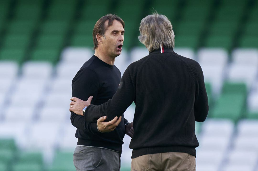 Lopetegui habla con Pellegrini