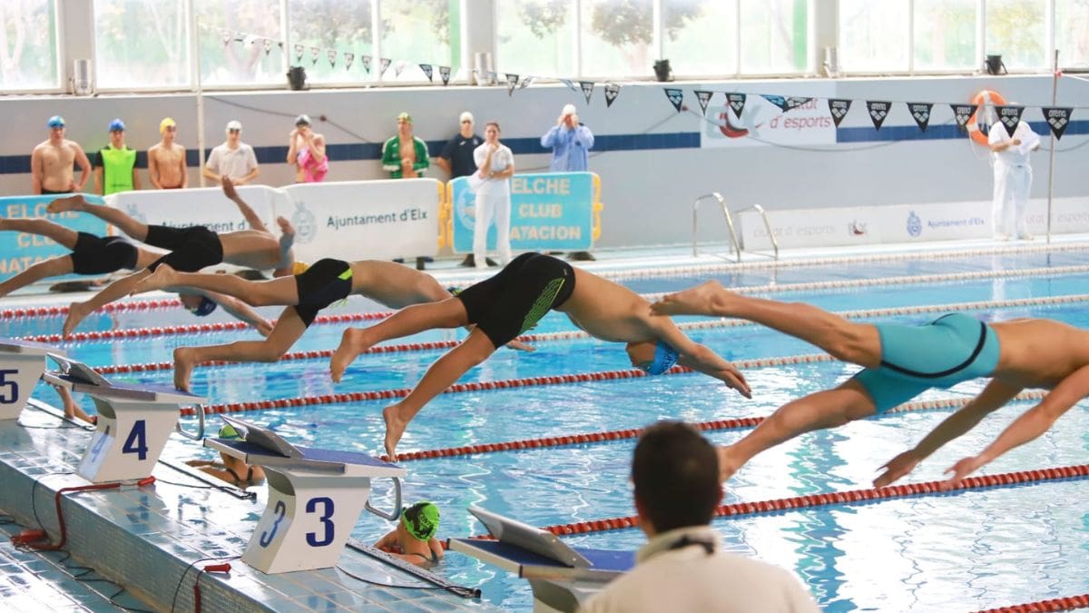 Récord de participación en el Memorial Pascual Román de Natación en Elche