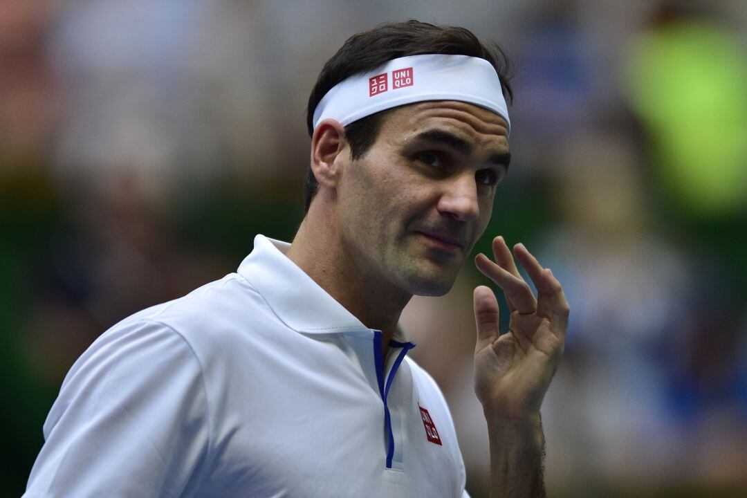 Federer reaccionaba así a las presiones que esta semana han resurgido para que rompa su relación publicitaria y comercial con Credit Suisse