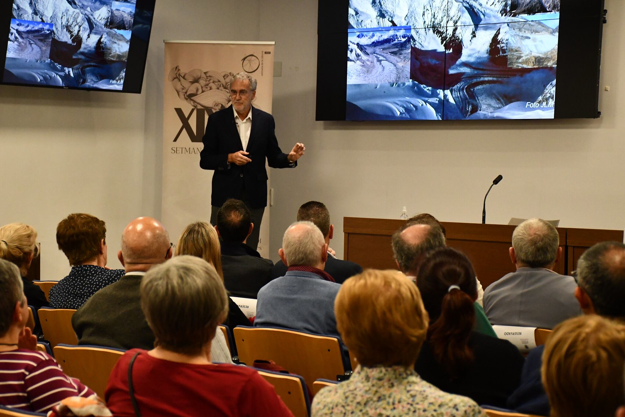 Jerónimo López en la Semana de la Ciencia del Campus d'Alcoi de la UPV