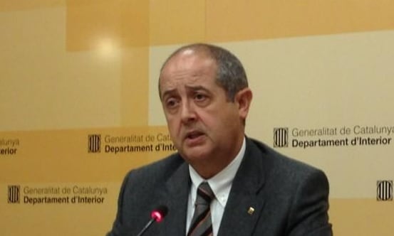 El consejero de Interior de la Generalitat, Felip Puig