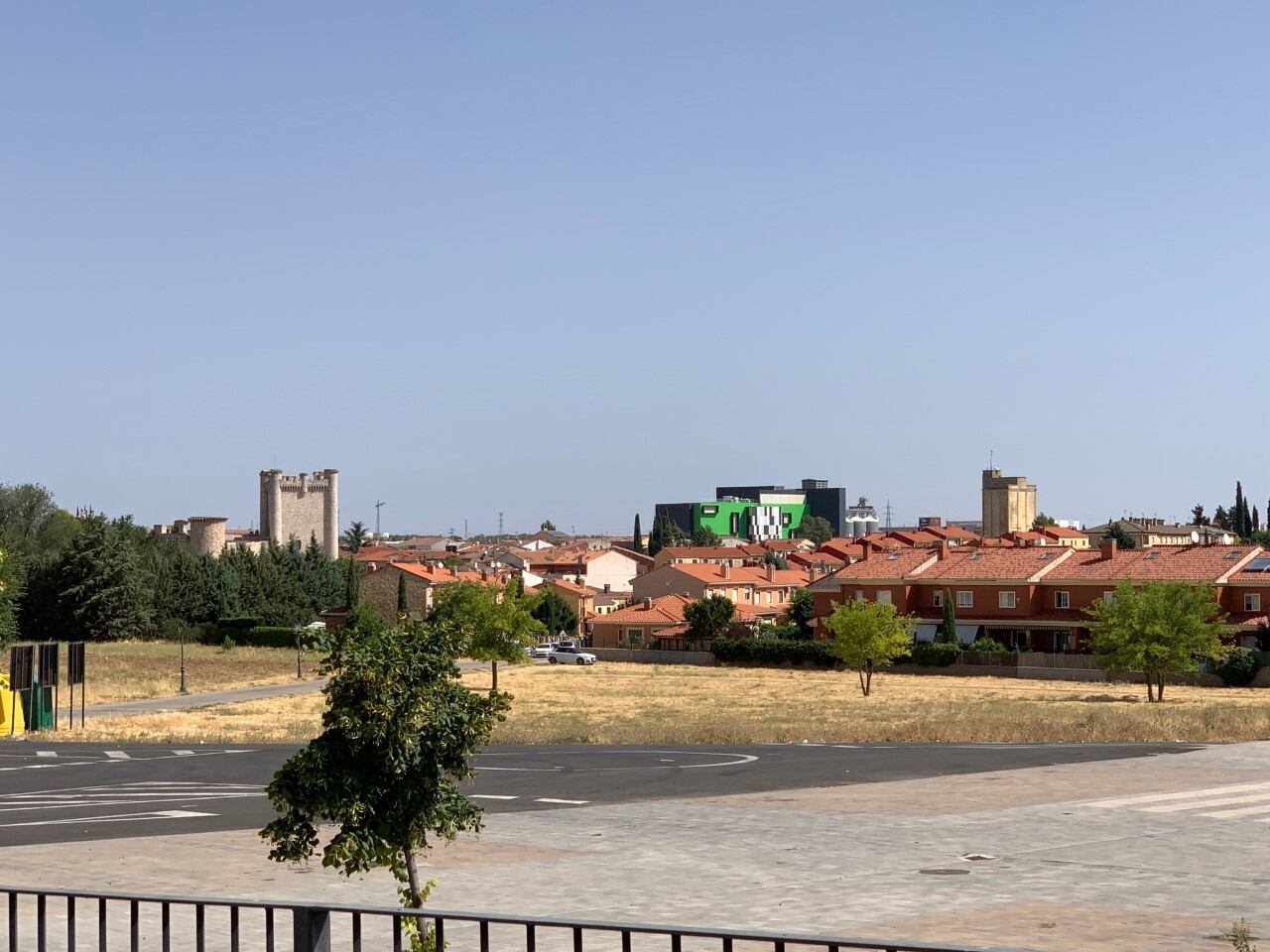 Panorámica del casco urbano de Torija