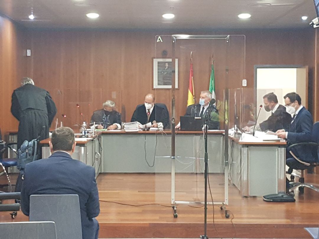 Antonio Moreno, alcalde de Vélez Málaga durante el juicio 