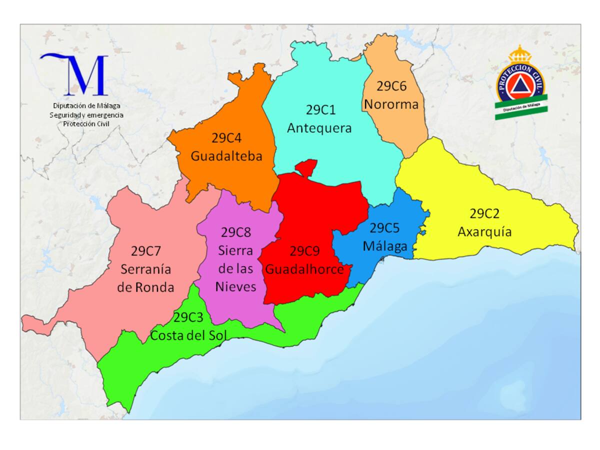 Aemet modificará su mapa de previsiones para afinar los pronósticos en el Valle del Guadalhorce