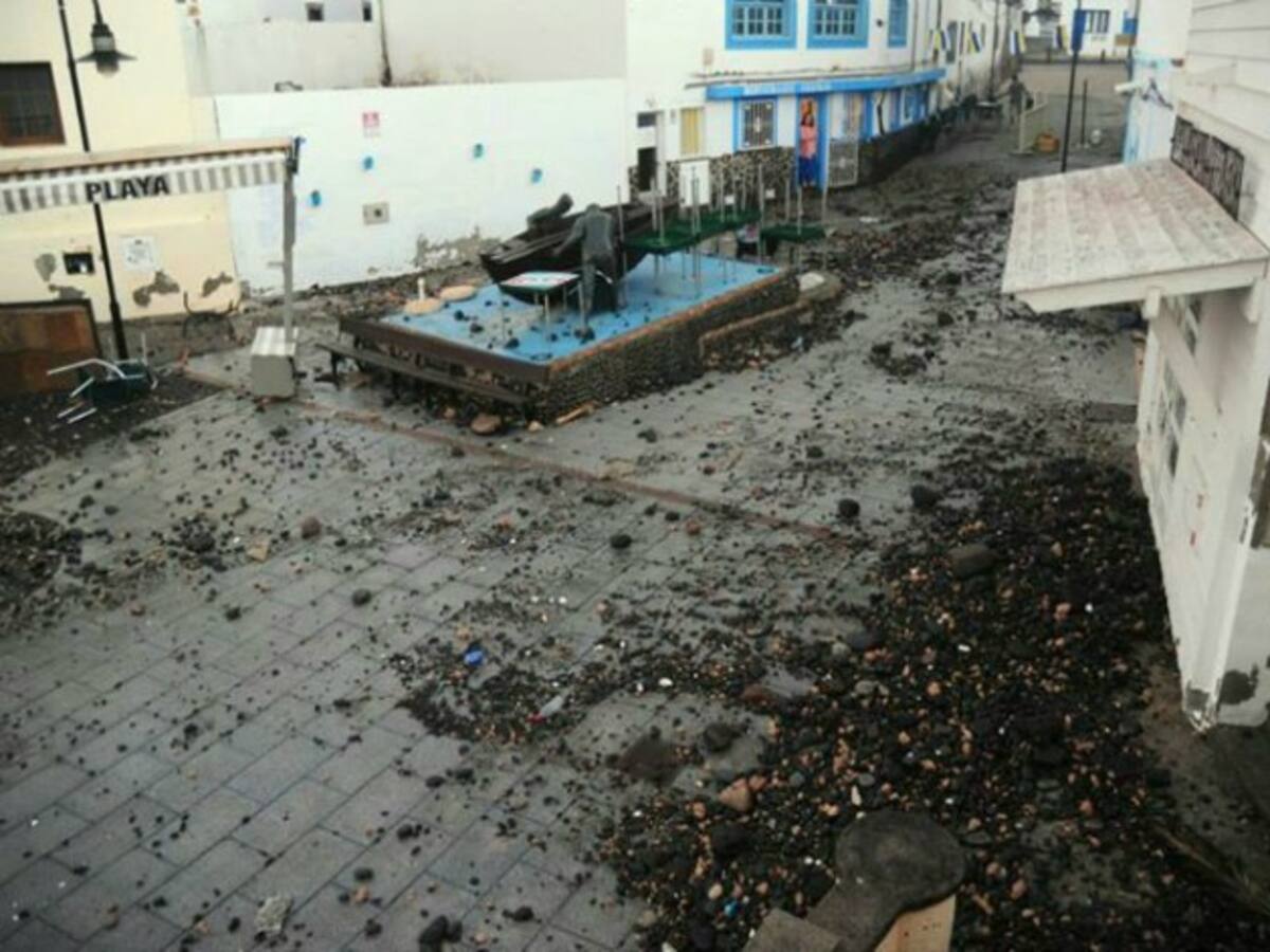 La provincia de Santa Cruz de Tenerife, en alerta por lluvias, tormentas y fenómenos costeros