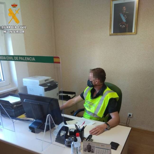 Intervención de la Guardia Civil de Palencia en materia de caza