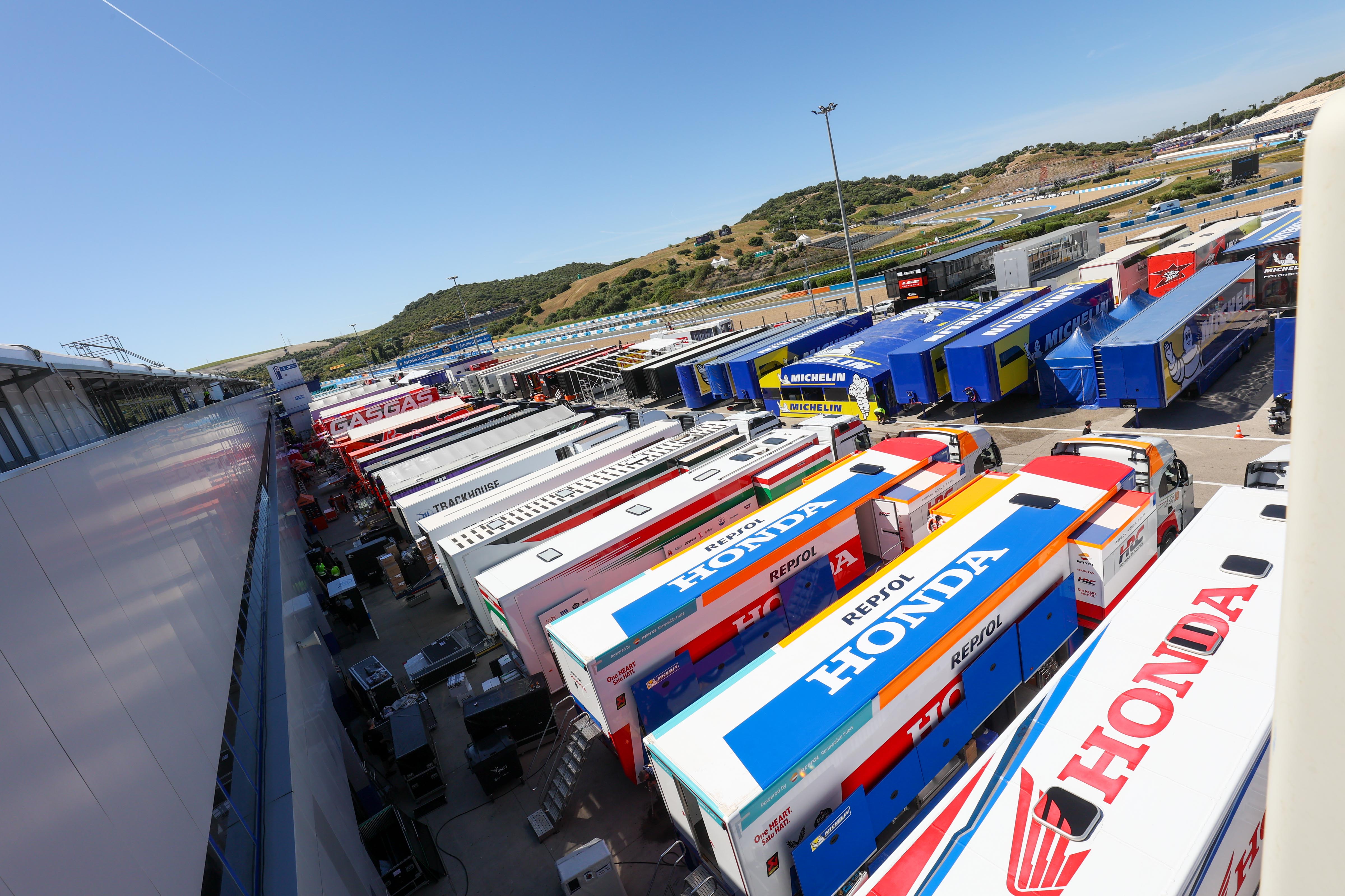 El Circuito de Jerez se va preparando para su Gran Premio