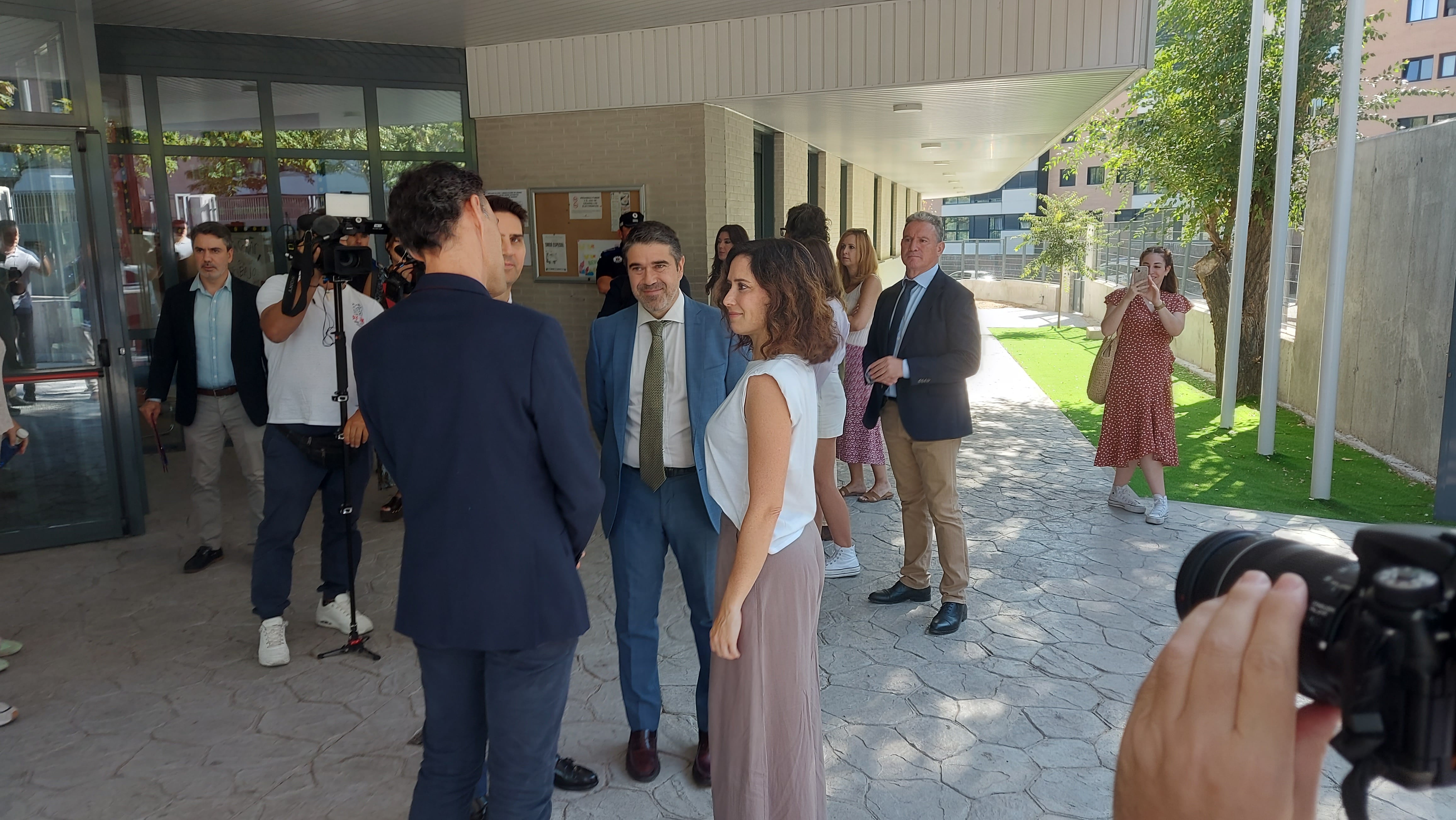 Isabel Díaz Ayuso en Valdemoro