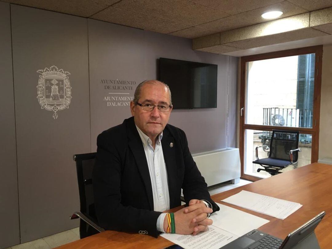 El concejal José Ramón González