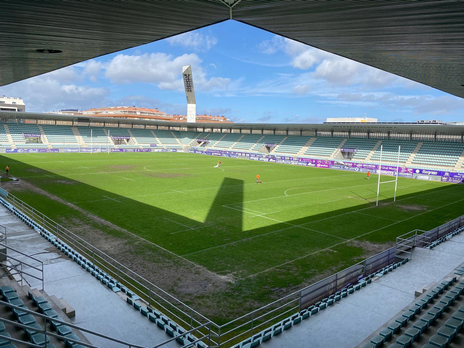 La Federación de Rugby se lleva el España – Suiza de Palencia a Valladolid por el estado del césped