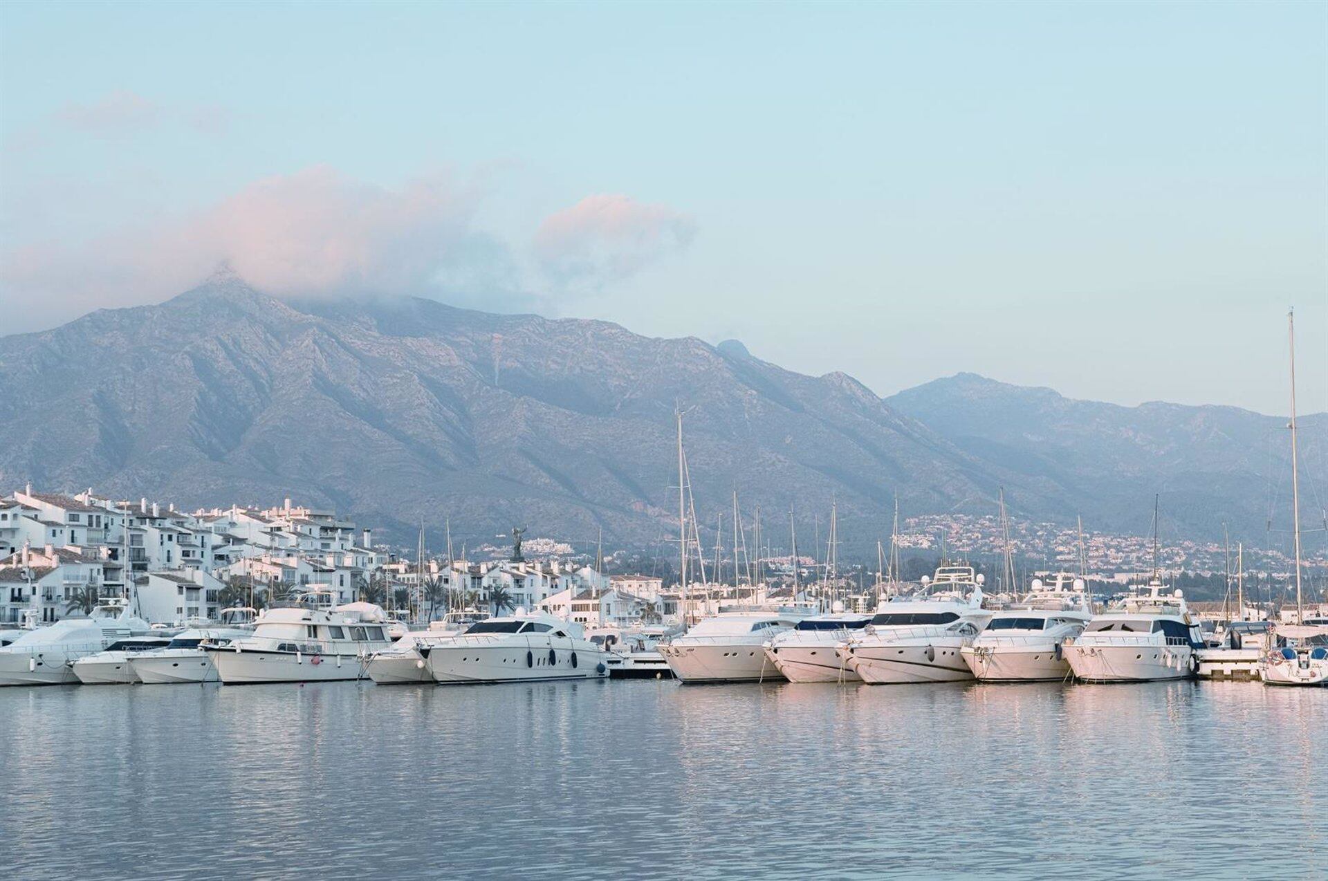 Puerto Banús, puerto deportivo de Marbella