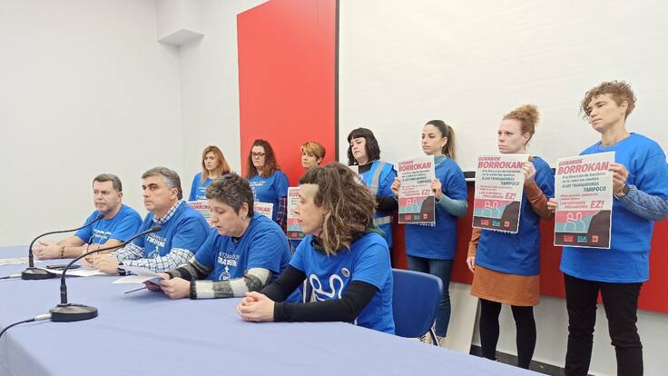 Gorabide en huelga para reclamar derechos