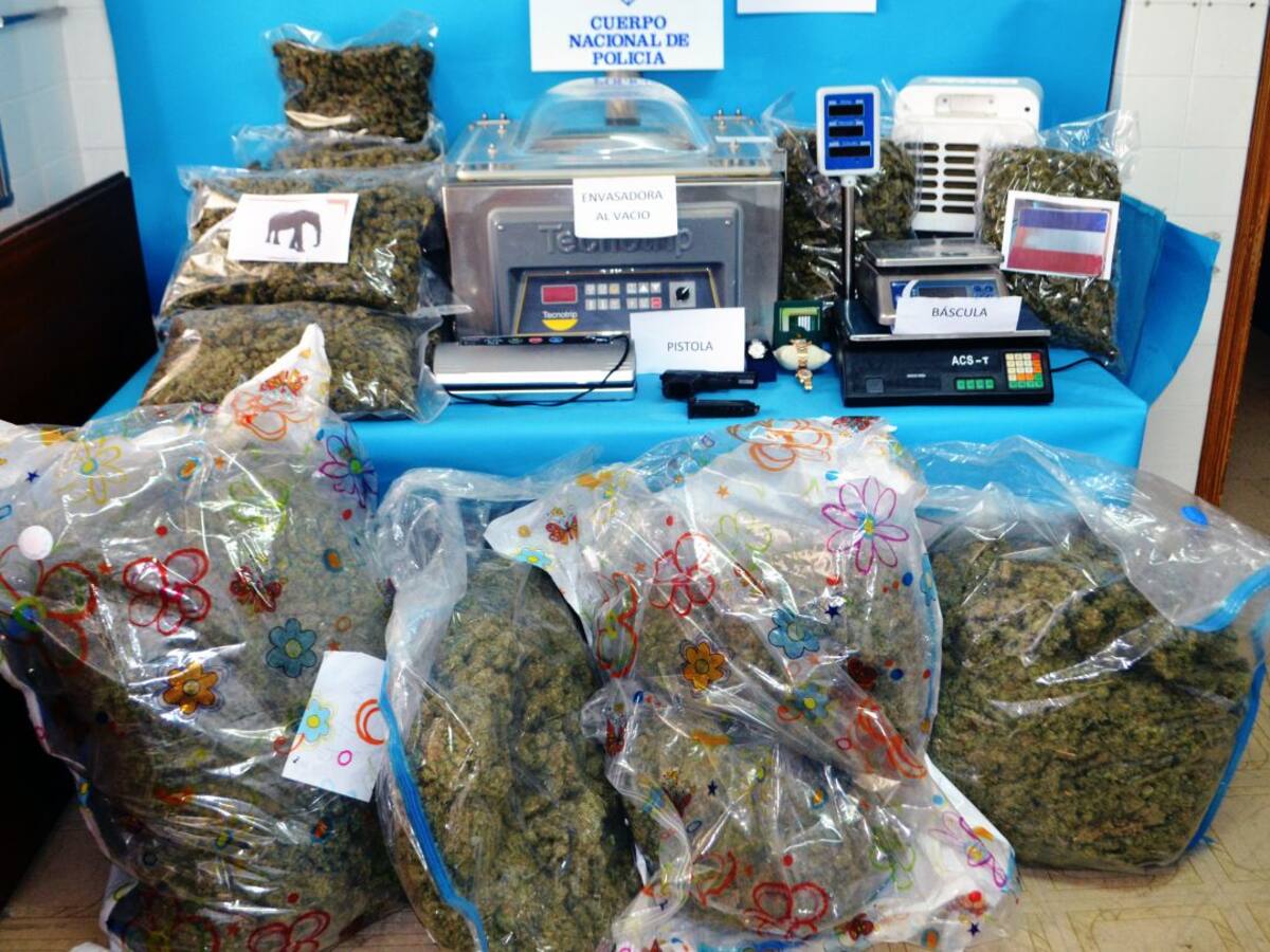Desarticulado un centro de envasado de marihuana cultivada en Linares