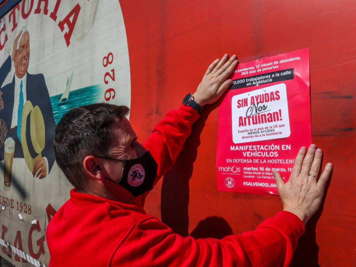 "Sin ayudas nos arruinan"