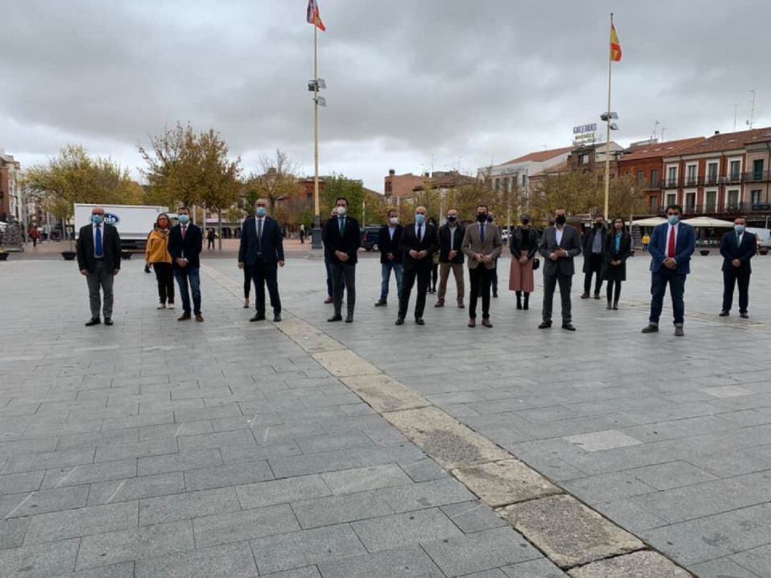 Representantes de los municipios incluidos en la asociación Espacio 602