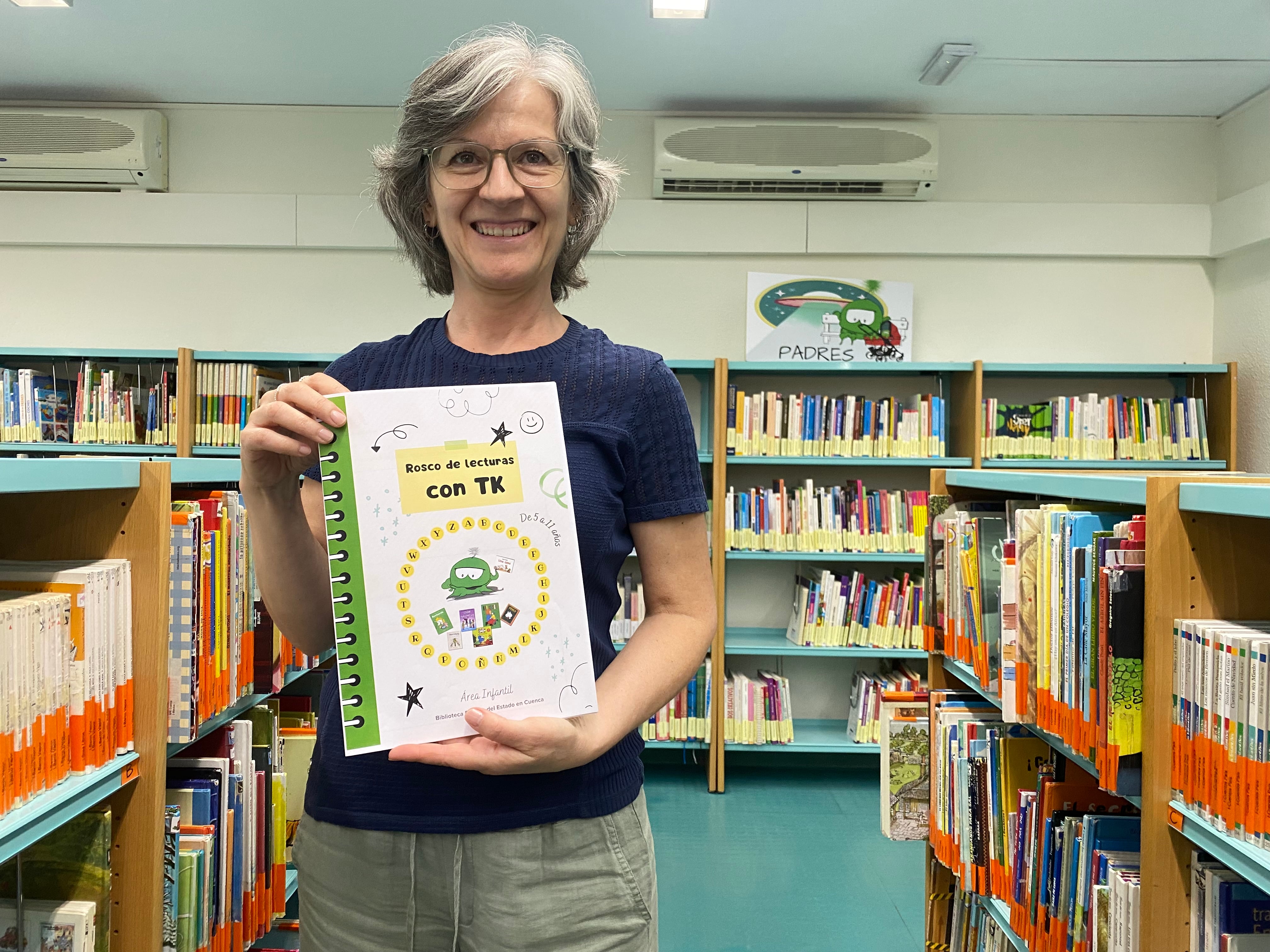 Leticia Puerta, técnico de actividades en la sala infantil