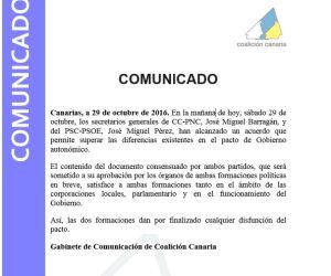 Comunicado