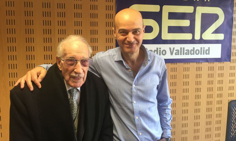 Juan Rubio, en los estudios de la Cadena SER