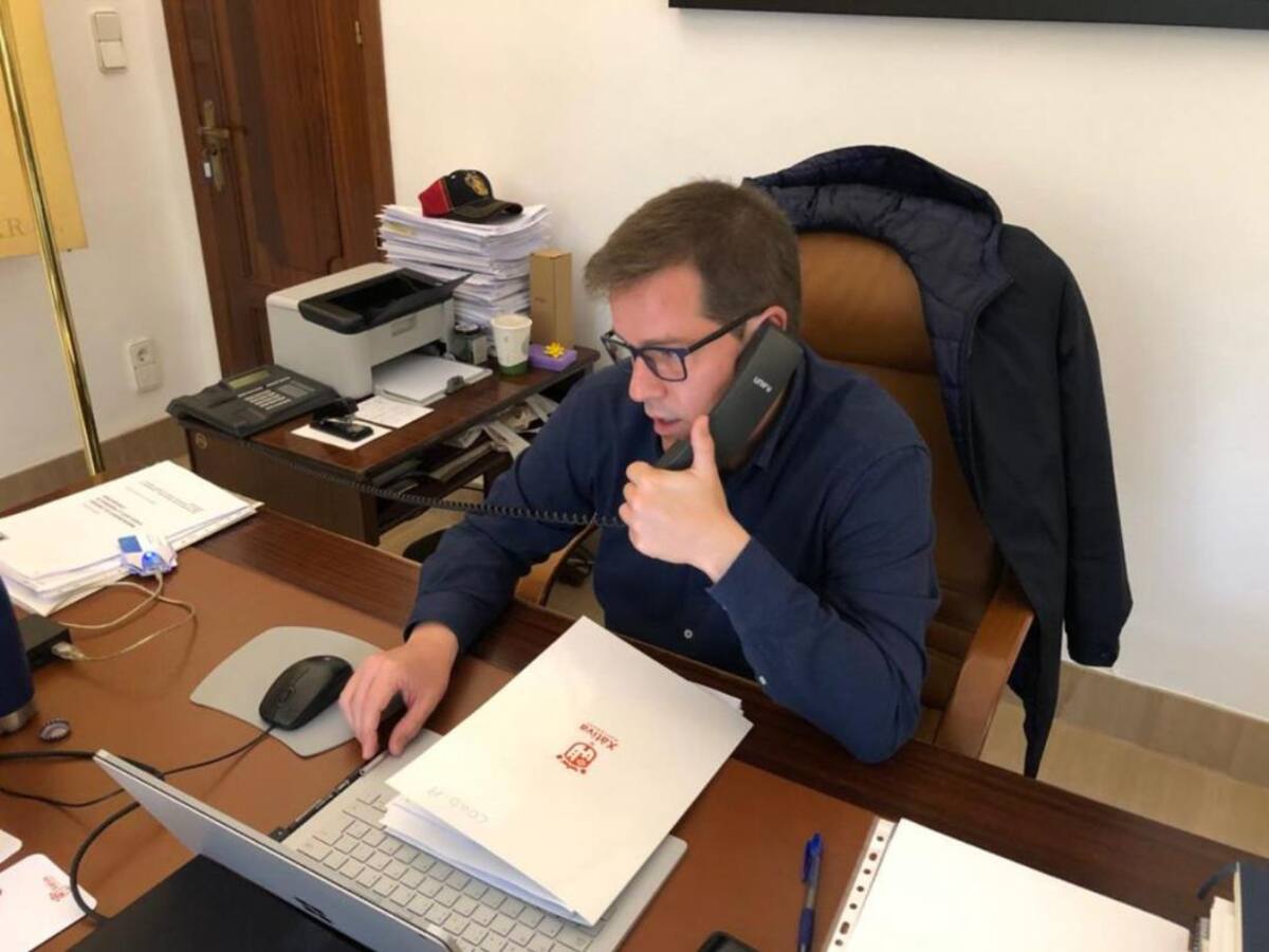 Última hora en Xàtiva: entrevista al alcalde, Roger Cerdà