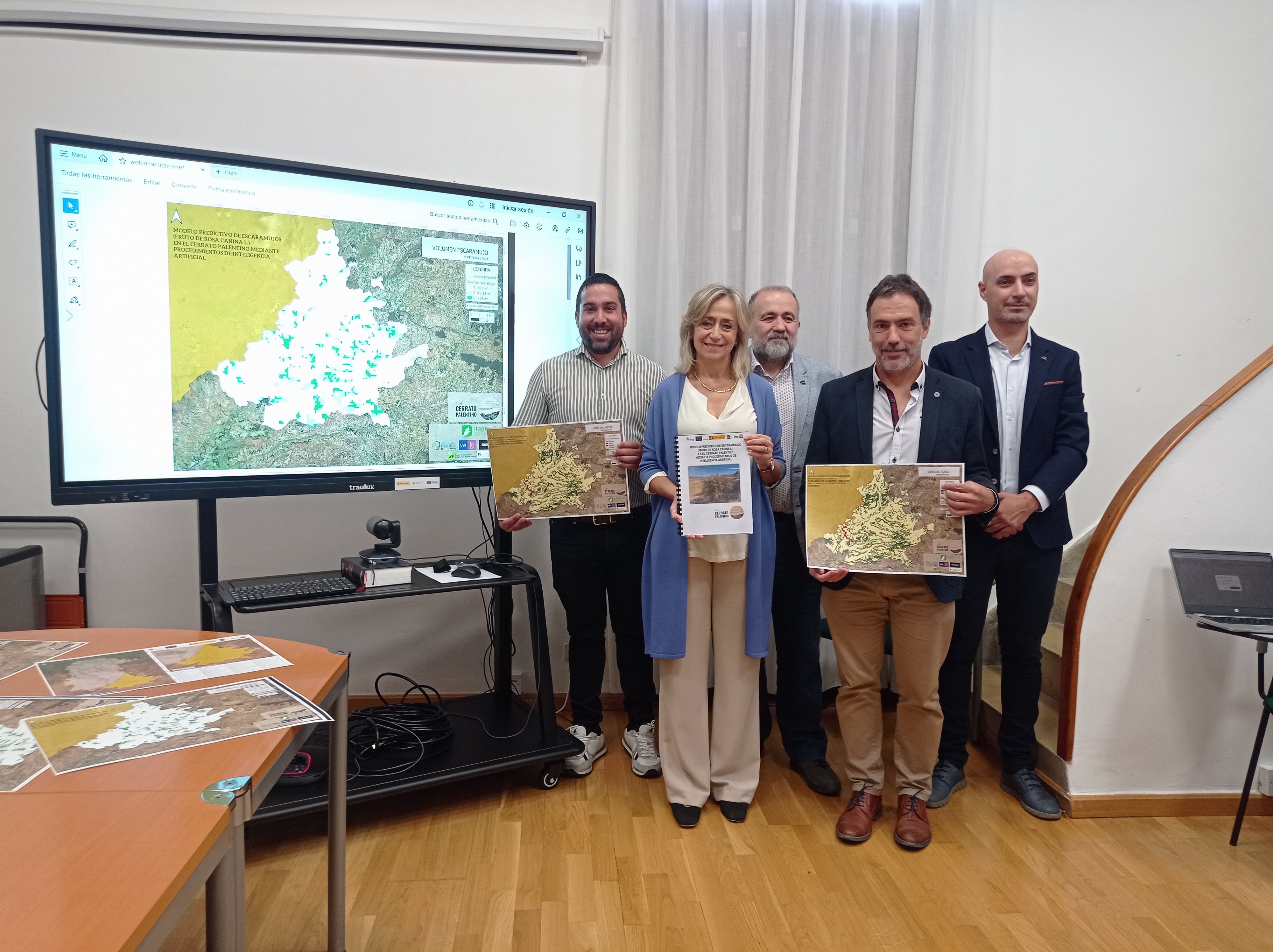 Presentación del proyecto de valorización de los recursos naturales del cerrato palentino