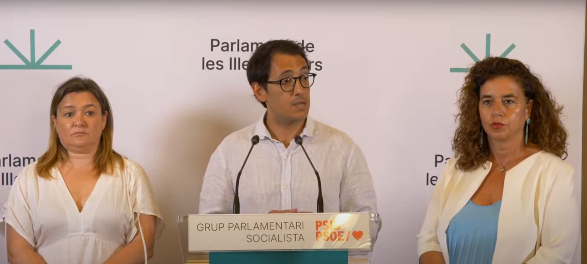 Mercedes Garrido, Iago Negueruela y Pilar Costa