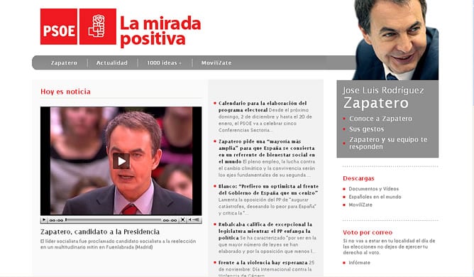 La página web presentada hoy por el Gobierno