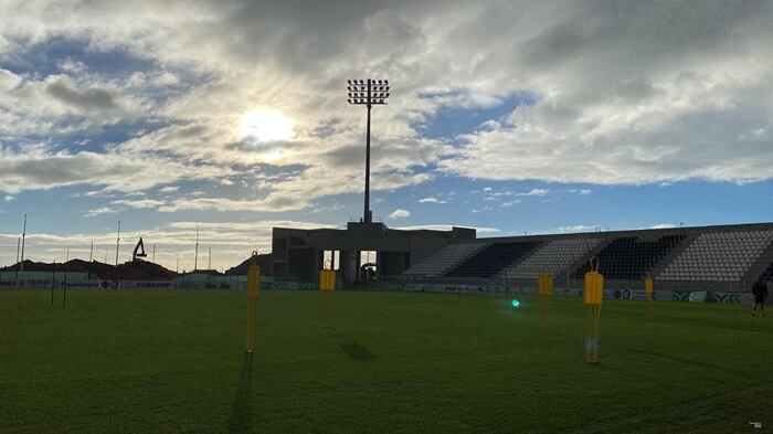 Un entreno en el Ciudad de La Línea