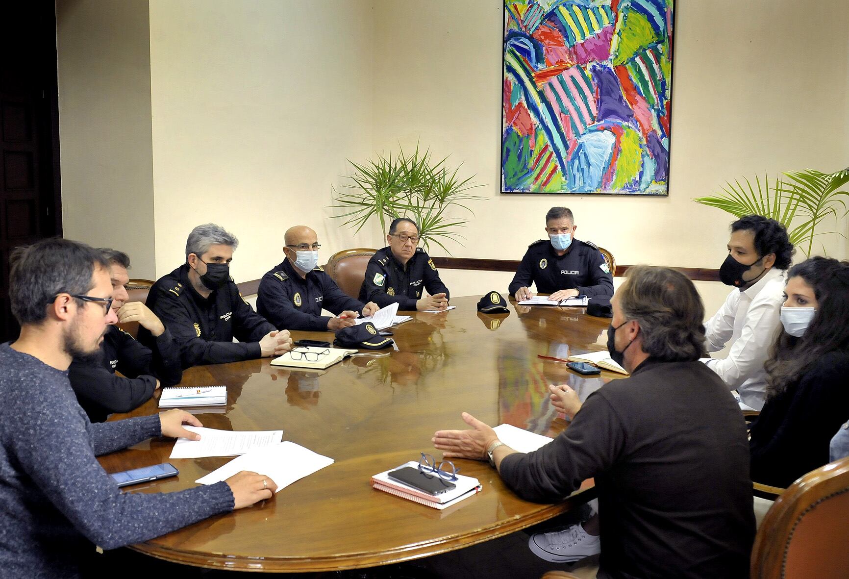 Reunión de la mesa de coordinación del programa