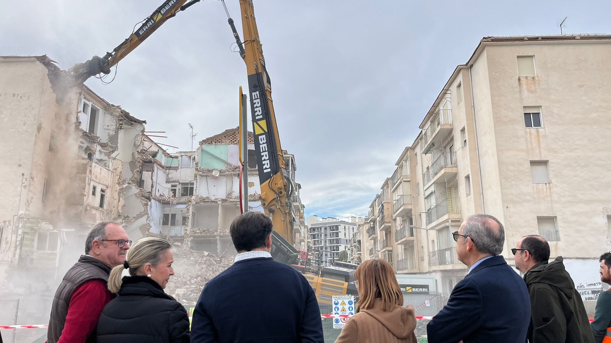 Derribo del bloque once