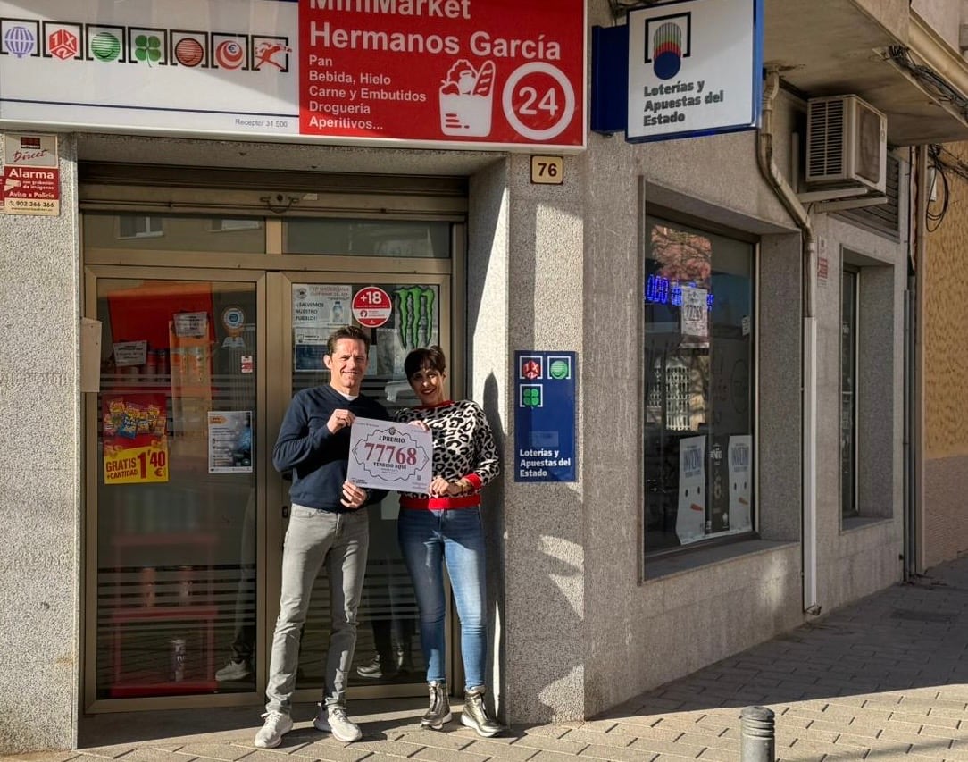 Establecimiento comercial de Quintanar del Rey (Cuenca) donde se ha vendido la lotería.