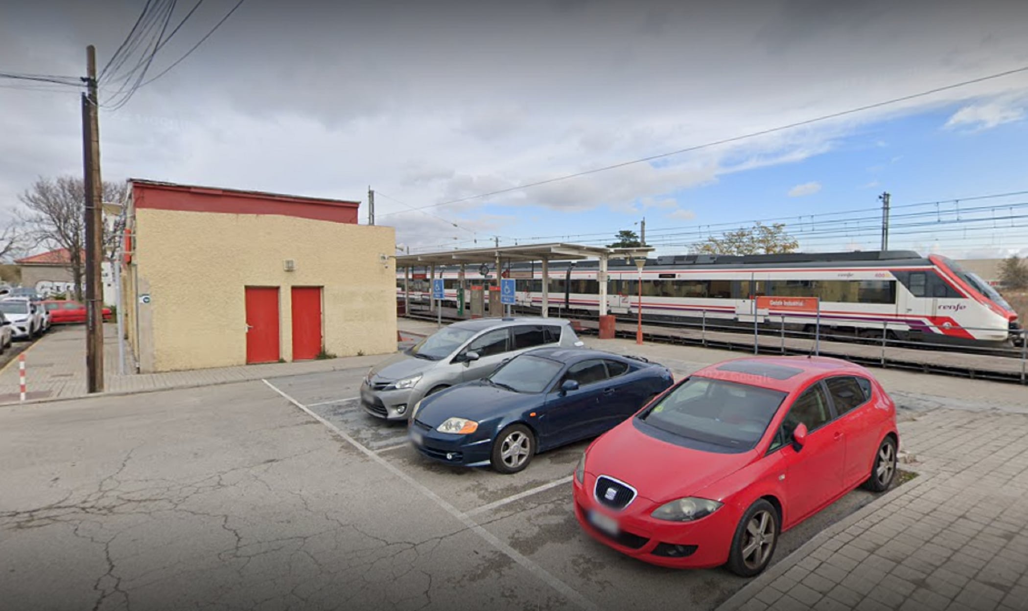 Estación de Cercanías de Getafe Industrial.