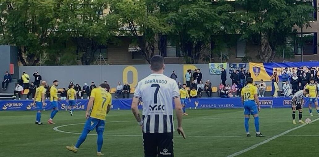 Un momento del partido