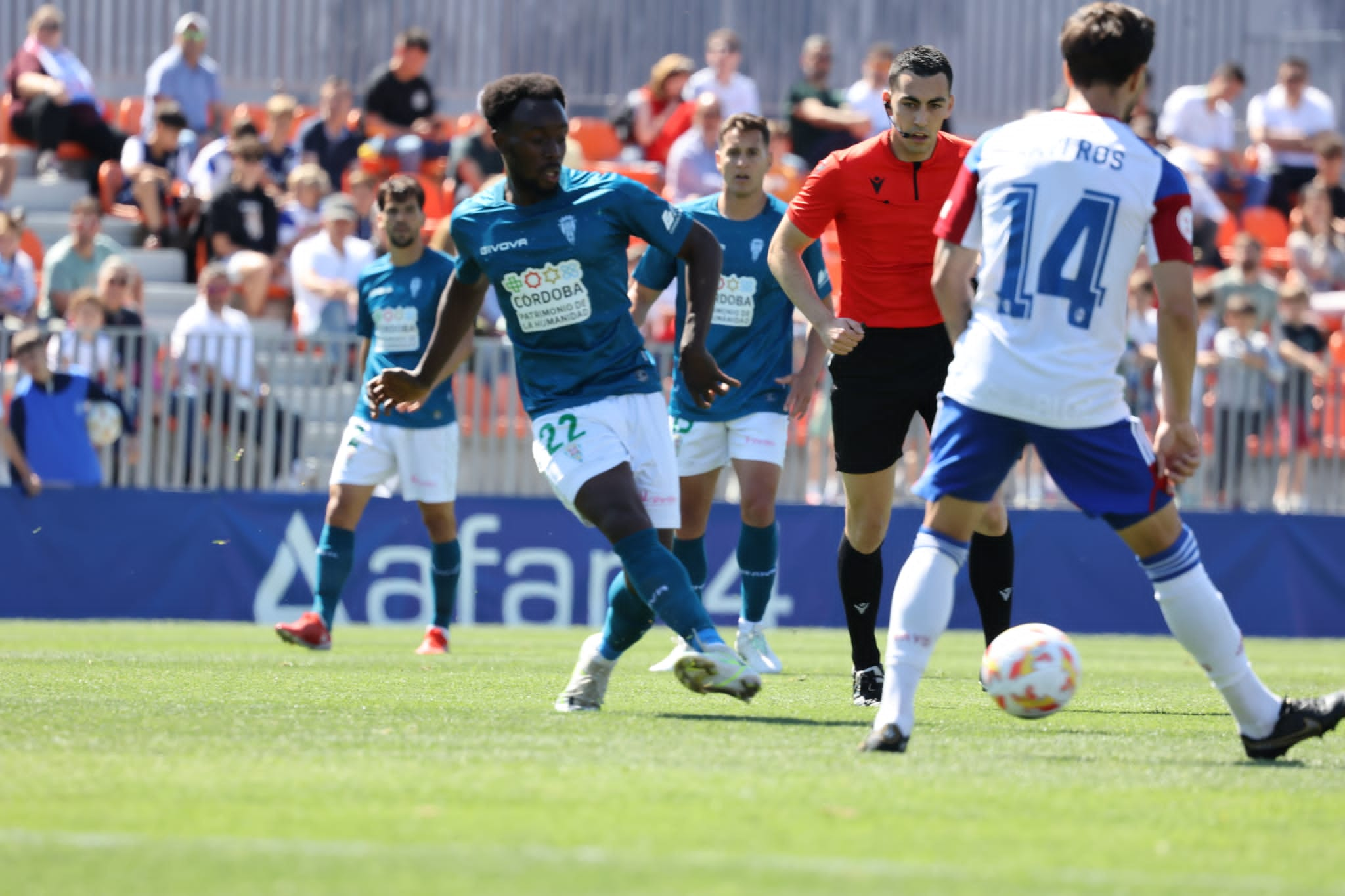 Lande del partido Rayo -Córdoba CF