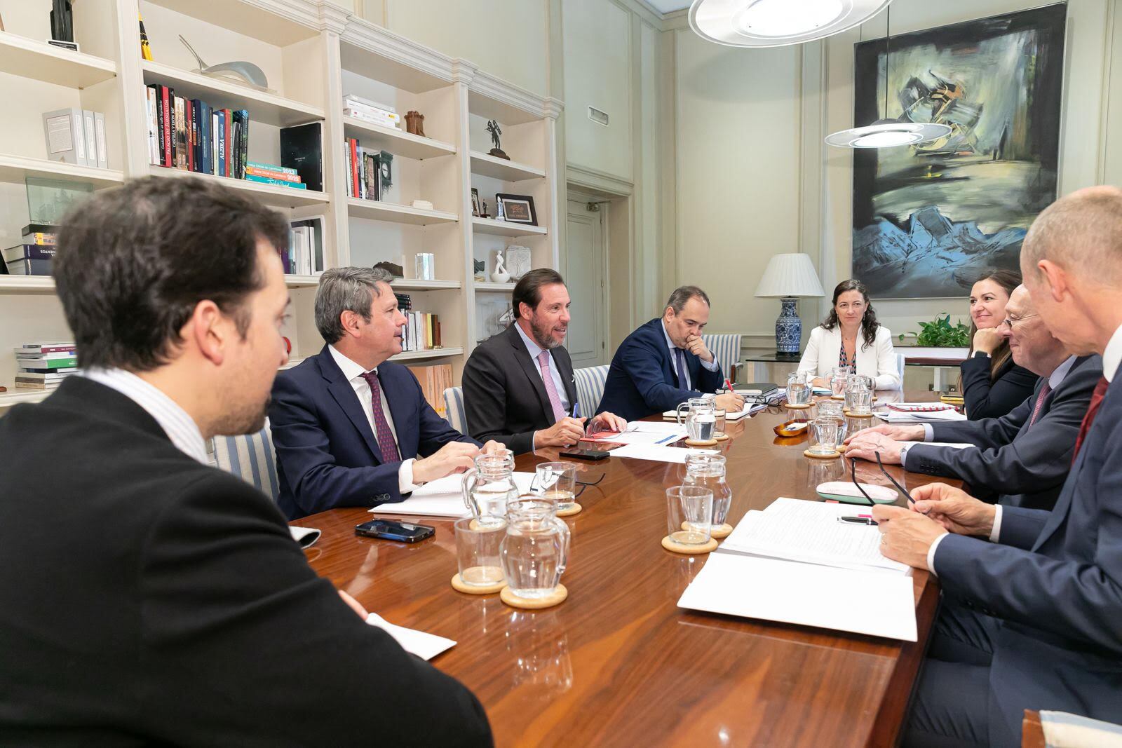 Reunión de Óscar Puente con representantes de la Comisión Europea